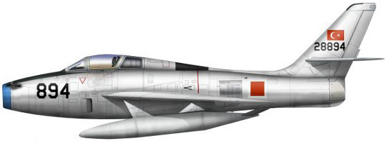 Republic F-84F Thunderstreak