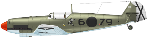 Messerschmitt Bf 109D-1, serial 6●79, 3.J/88, Legion Condor, pilot Oblt.Werner Molders, June 1937.