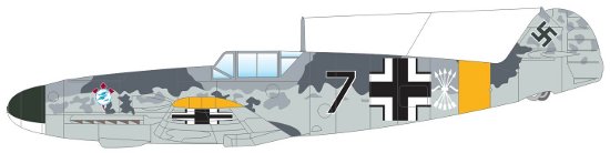 Messerschmitt Bf 109F-2, 15. (Span) / Jagdgeschwader 51