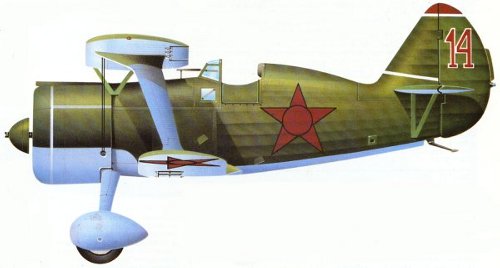 Polikarpov I-152, 70th IAP, 'Nomongan Incident', Summer 1939.