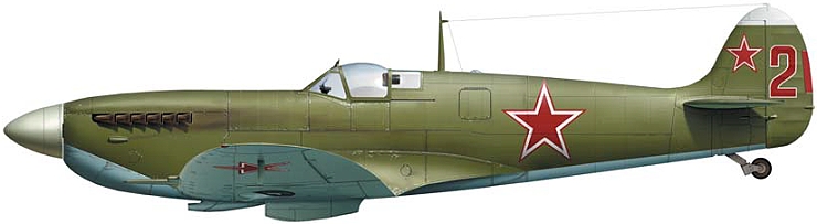 Supermarine Spitfire LF.Mk.IXc of 26 GIAP PVO