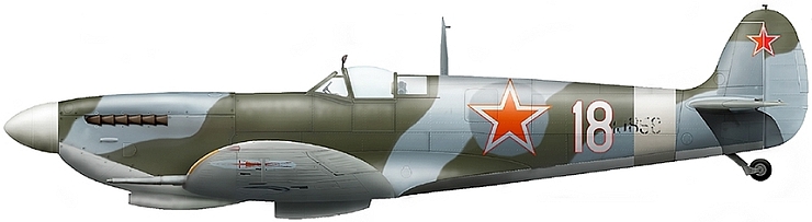 Supermarine Spitfire LF.Mk.IXE of 767 IAP PVO