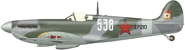 Supermarine Spitfire Mk.VB EP210 of 57 GIAP