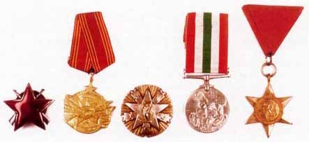 Šoić's medals and decorations